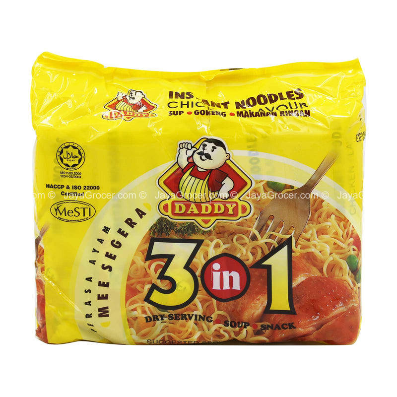 Daddy 3 in 1 Chicken Flavour Instant Noodle 400g
