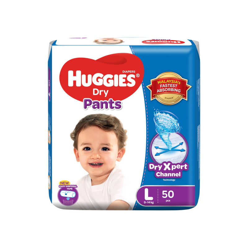 Huggies Dry Pants Baby Diapers (Large) 48pcs/pack