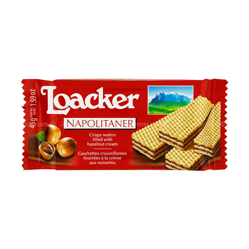 Loacker Napolitaner Wafer Biscuit 45g