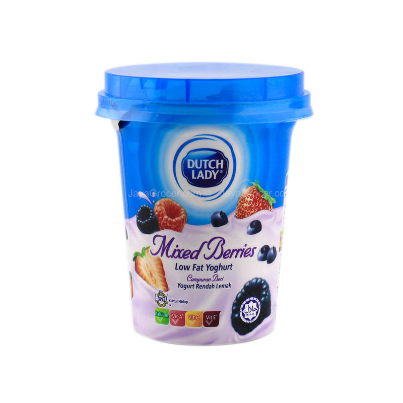 Dutch Lady Low Fat Yogurt Mixed Berries Flavour 140g