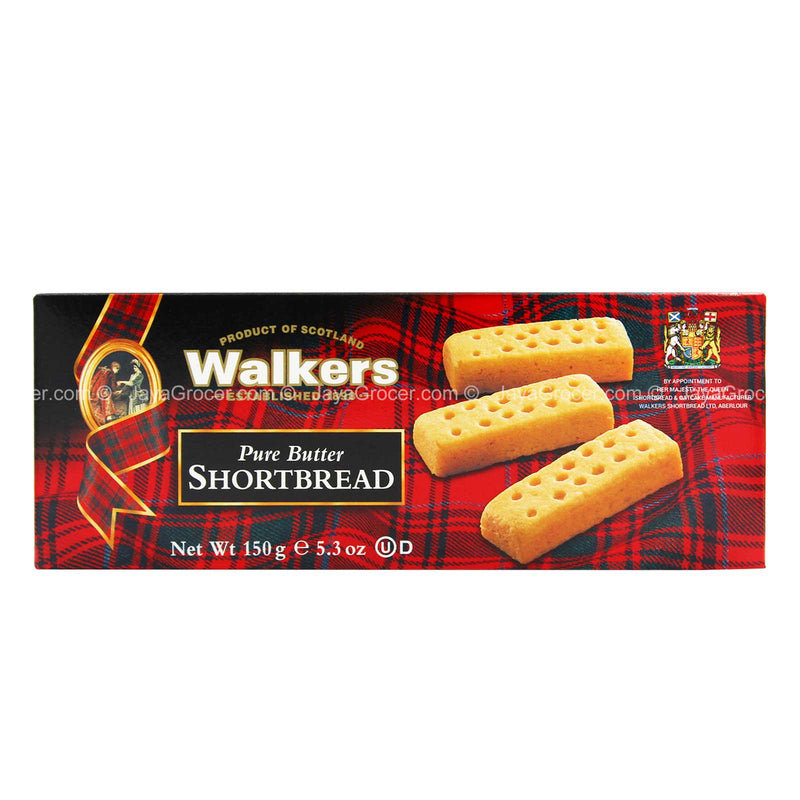 Walkers Pure Butter Shortbread Biscuit 150g