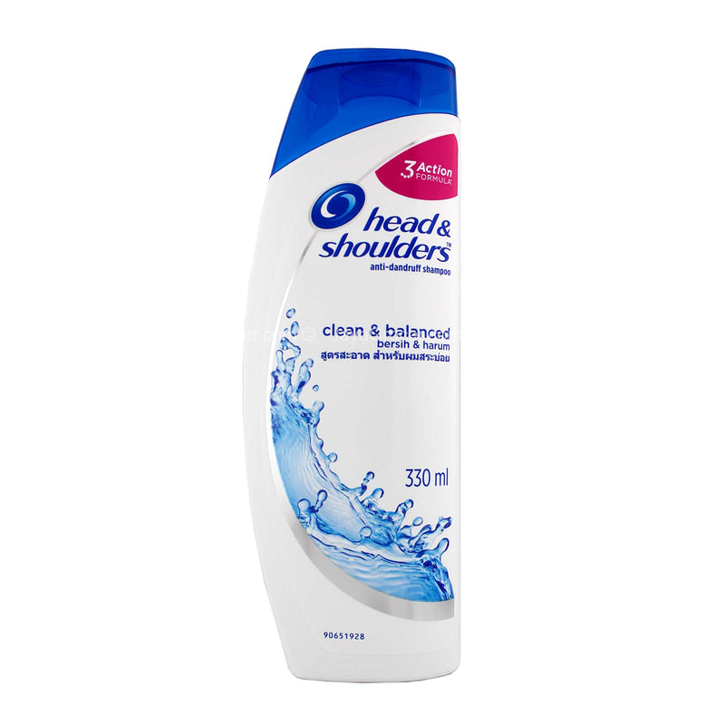 Head & Shoulders Clean And Balanced Shampoo 330ml