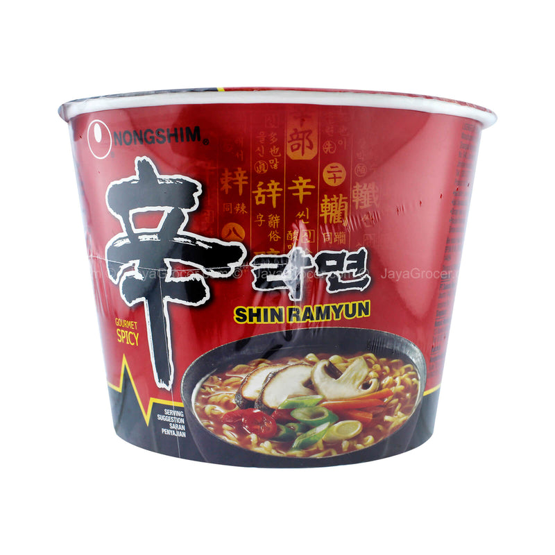 Nong Shim Bowl Shin Ramyun Instant Noodle Big Bowl 117g
