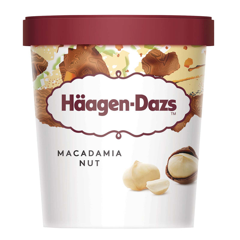 Haagen-Dazs Macadamia Nut Ice Cream 100ml