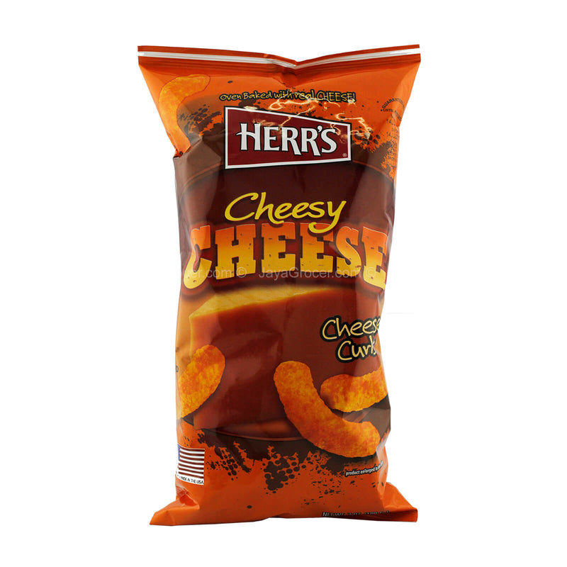 Herrs Cheese Curls Chips 198g