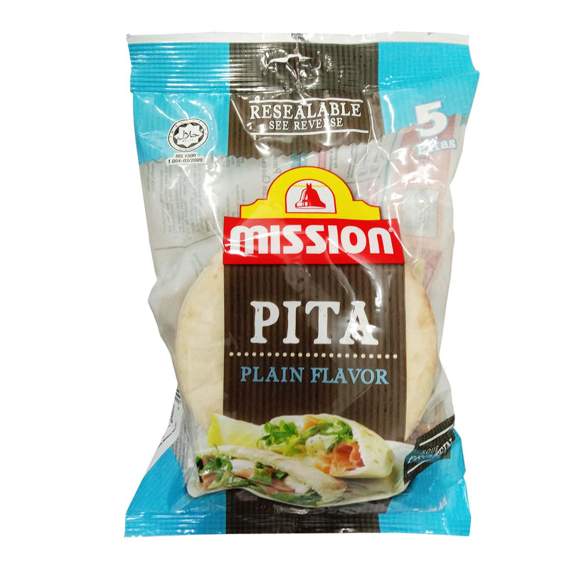 Mission Pita Bread Plain 400g