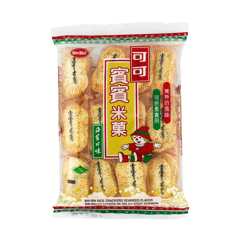 Bin Bin Seaweed Rice Crackers 150g