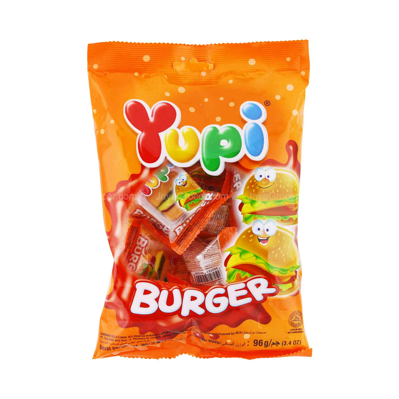 Yupi Gummy Burger Candies 120g