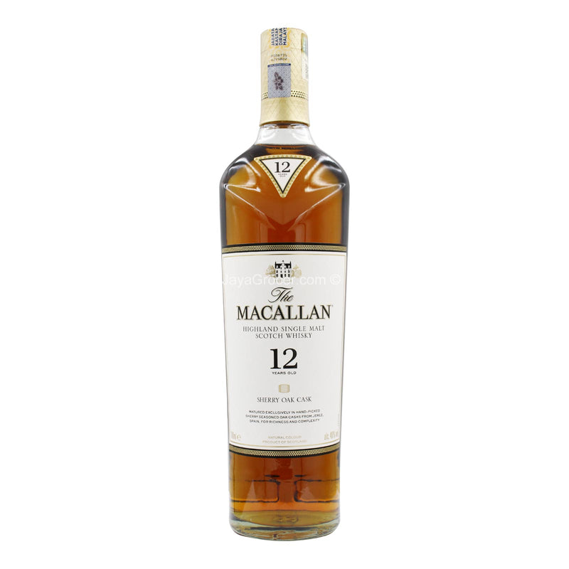 The Macallan Sherry Oak Whisky 700ml