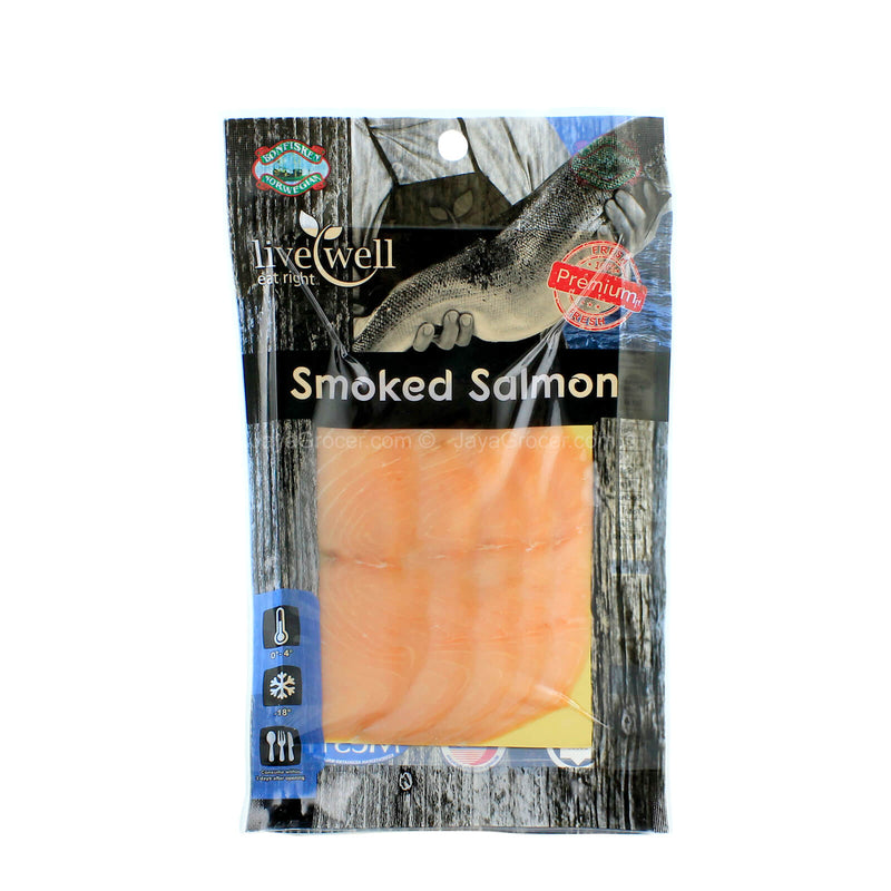 Live Well Smoked Salmon 100g