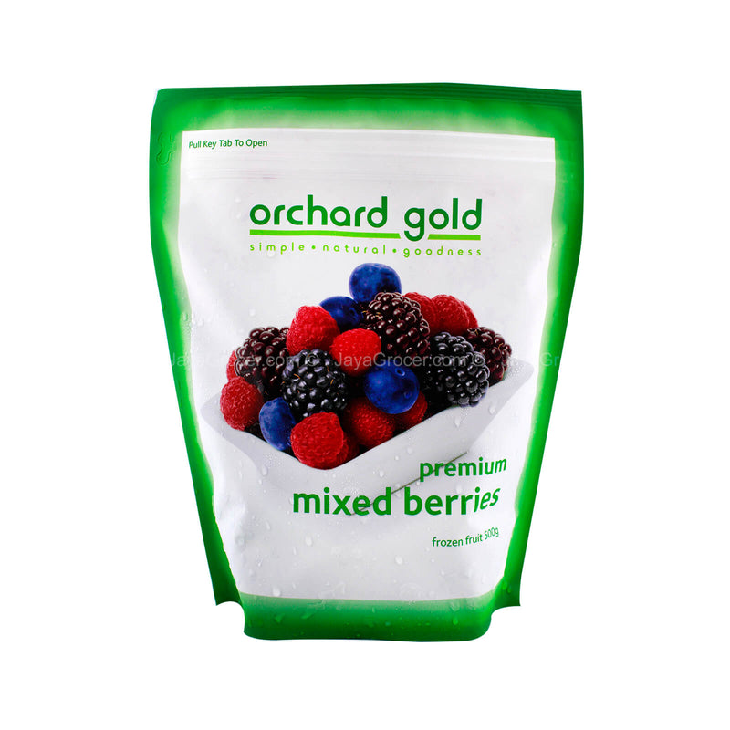 Orchard Gold Premium Frozen Mixed Berries Fruit 500g