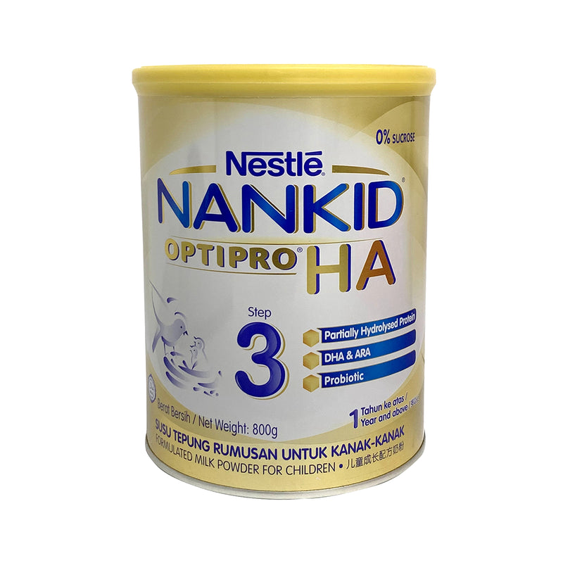 Nestle NanKid Optipro HA Step 3 Growing Up Milk Powder 800g