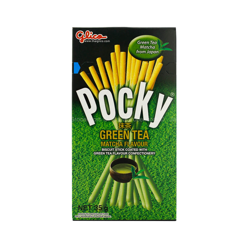 Glico Pocky Green Tea Matcha Flavour Biscuit Stick 35g
