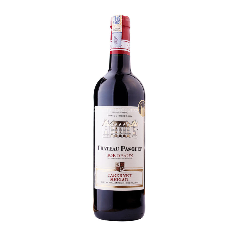 Chateau Pasquet Bordeaux Cabernet Merlot Wine 750ml
