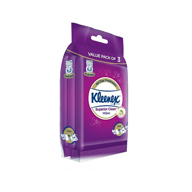 Kleenex Wet Toilet Tissue 10pcs x 3