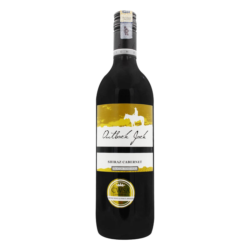 Outback Jack Shiraz Cabernet Wine 750ml