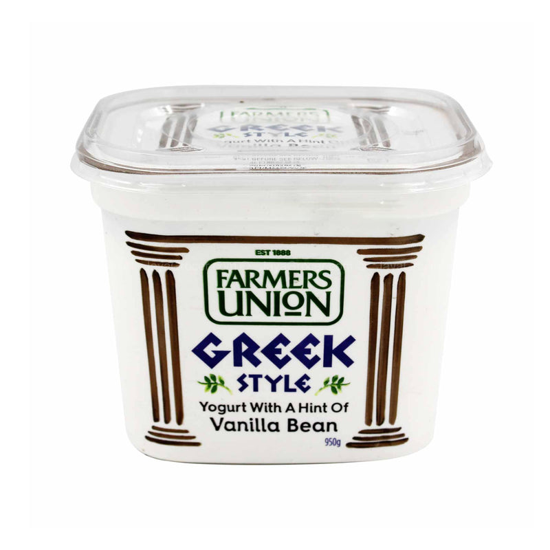 Farmers Union Greek Style Vanilla Bean Yogurt 950g