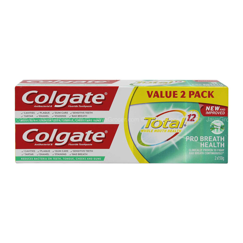 Colgate Total Professional Breath Health Toothpaste 150g x 2