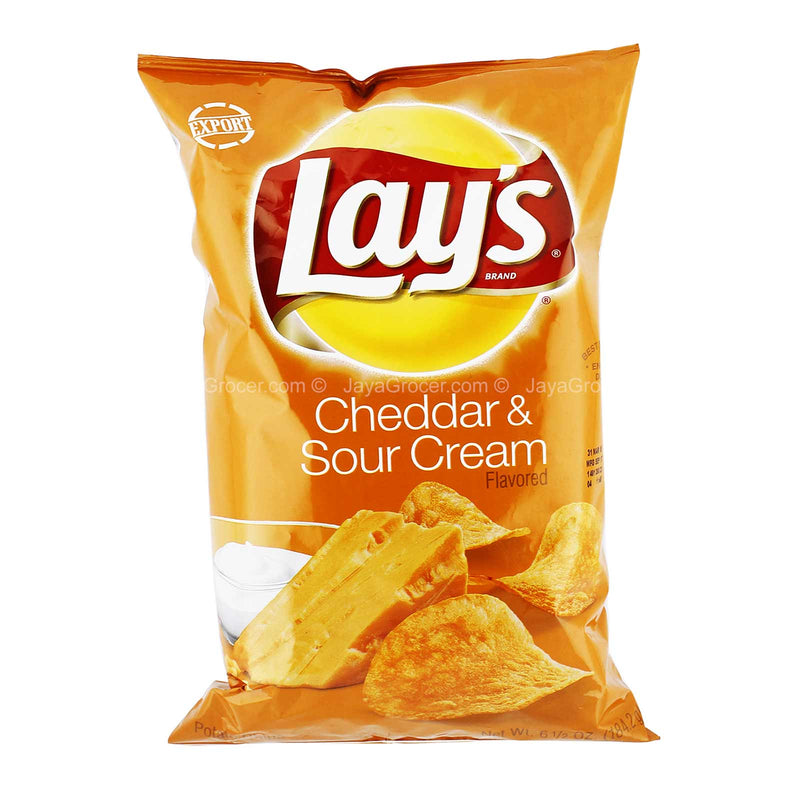 Lay's Cheddar and Sour Cream Flavored Potato Chips 184g
