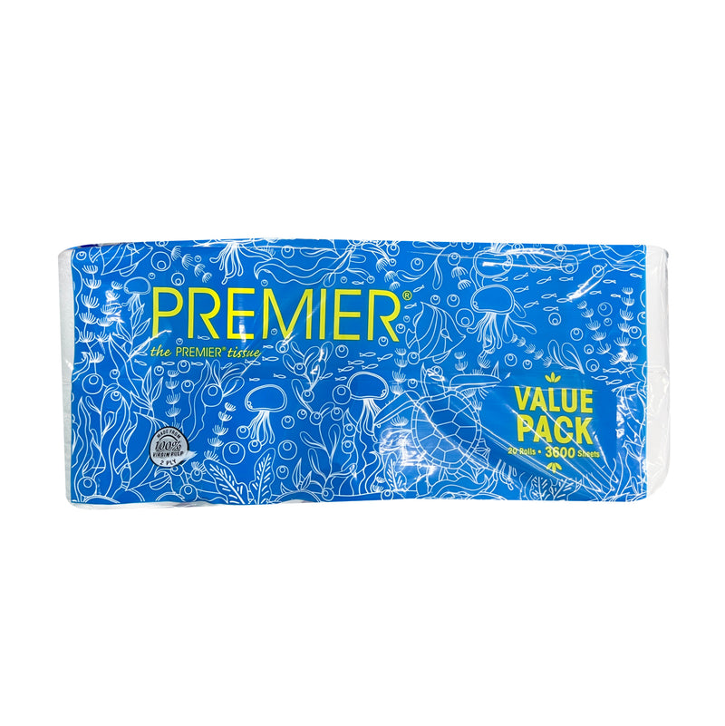 Premier Lifestyle Softpack Tissue 180sheets x 20rolls