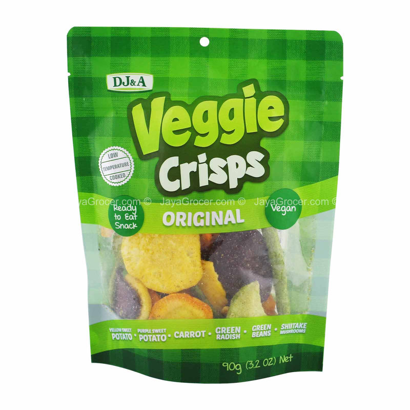 DJ & A Veggie Crisps Original 90g