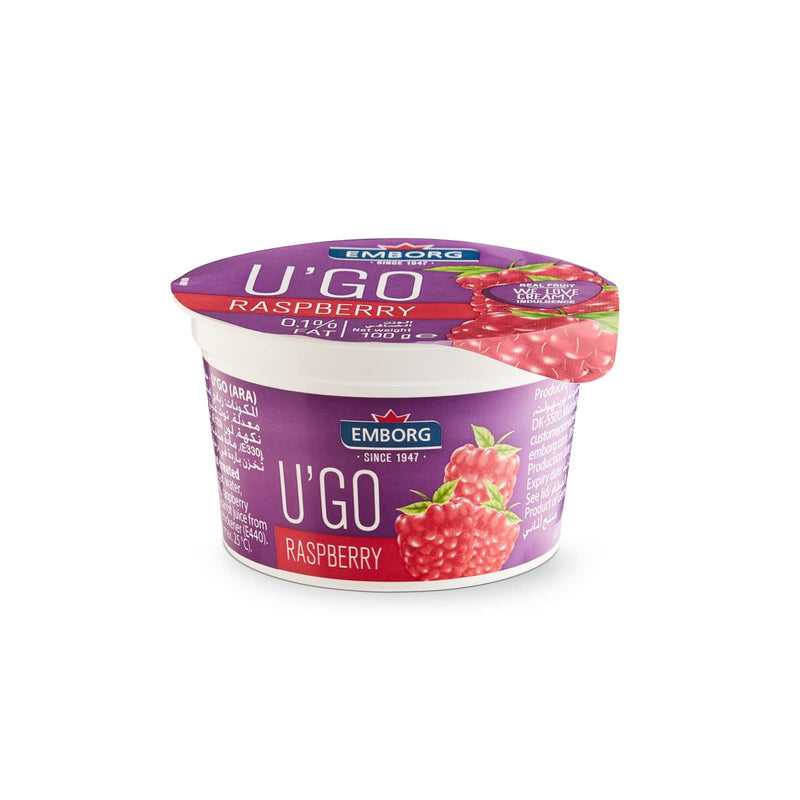 Emborg U’GO Raspberry Yoghurt 100g