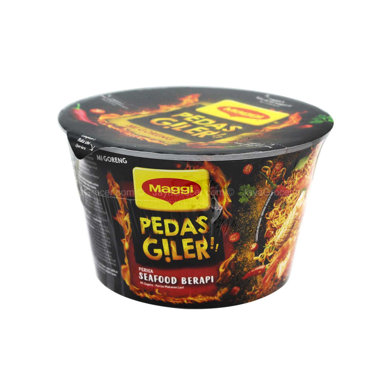 Maggi Pedas Giler Seafood Berapi Mi Goreng 98g