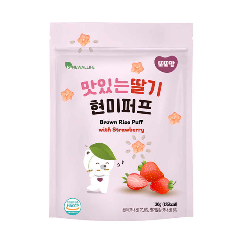 Renewallife DdoDdoMam Rice Puff Strawberry Yogurt 20g