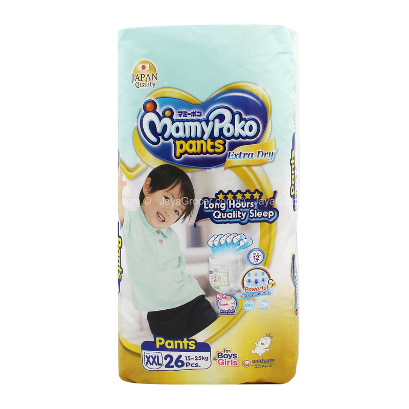 Mamy Poko Pants Extra Dry Diapers XXL 26pcs/pack