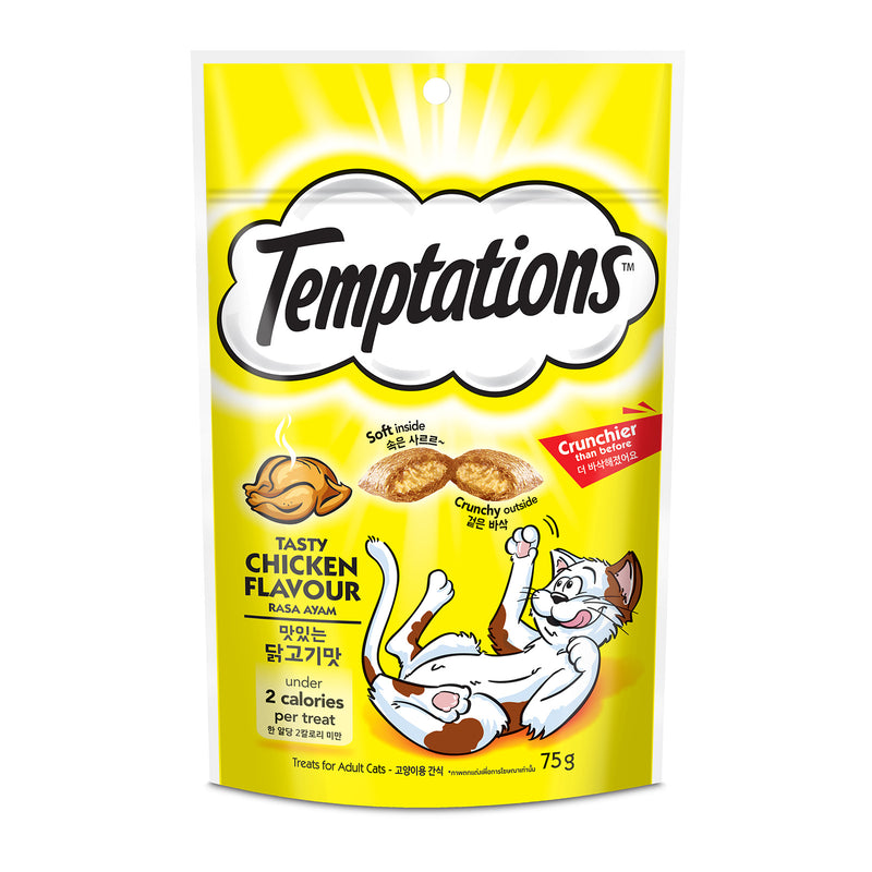 Temptations Tasty Chicken Flavour 75g