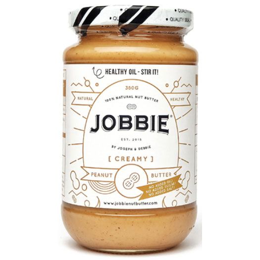 Jobbie Creamy Pure Peanut Butter 380g
