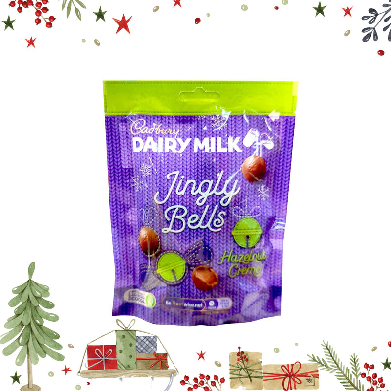 Cadbury Dairy Milk Jingly Bells Hazelnut Creme Chocolates 82g