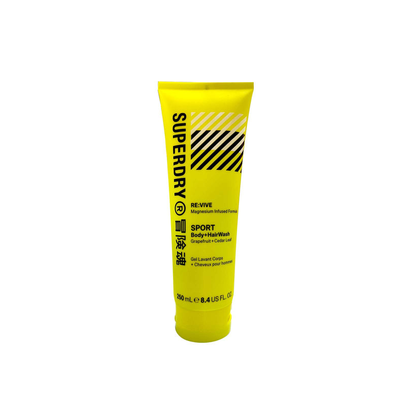 Superdry Sport Re:Vive Body Plus Hair Wash 250ml