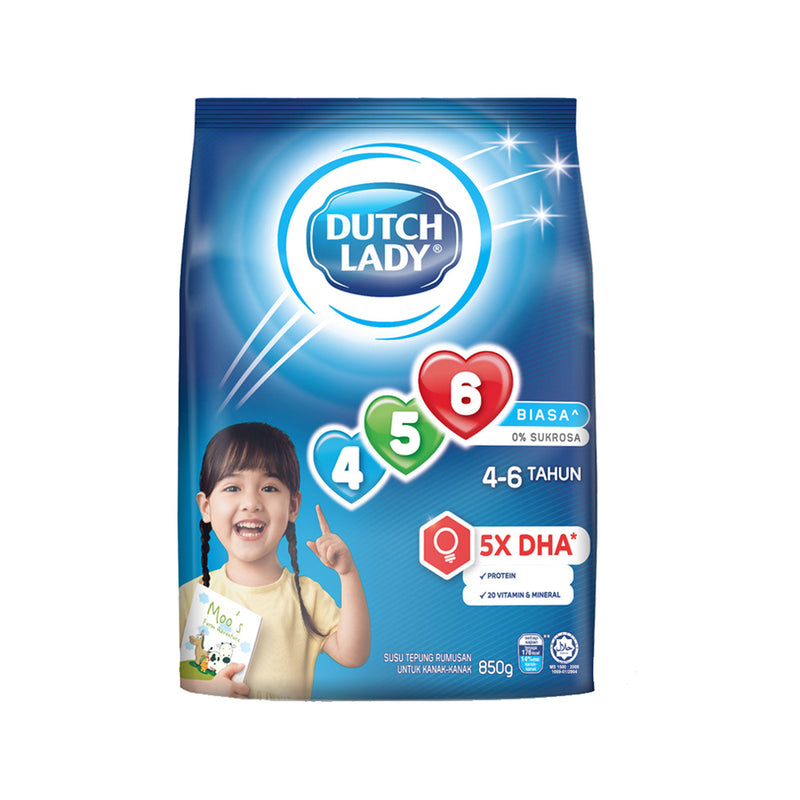 Dutch Lady 456 Growing Up Milk 850g