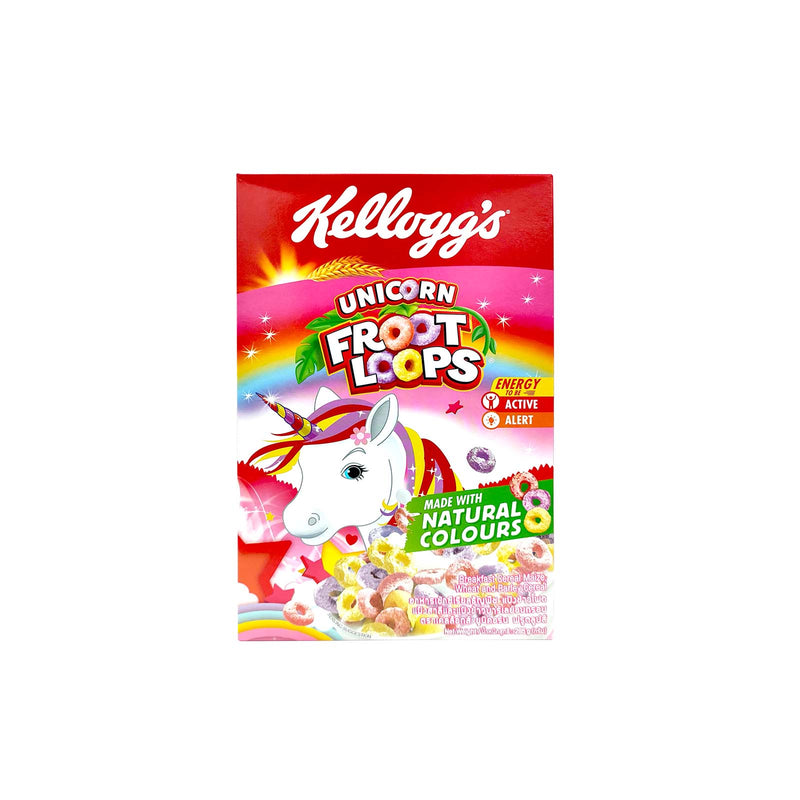 Kelloggs Unicorn Froot Loops Breakfast Cereal 285g