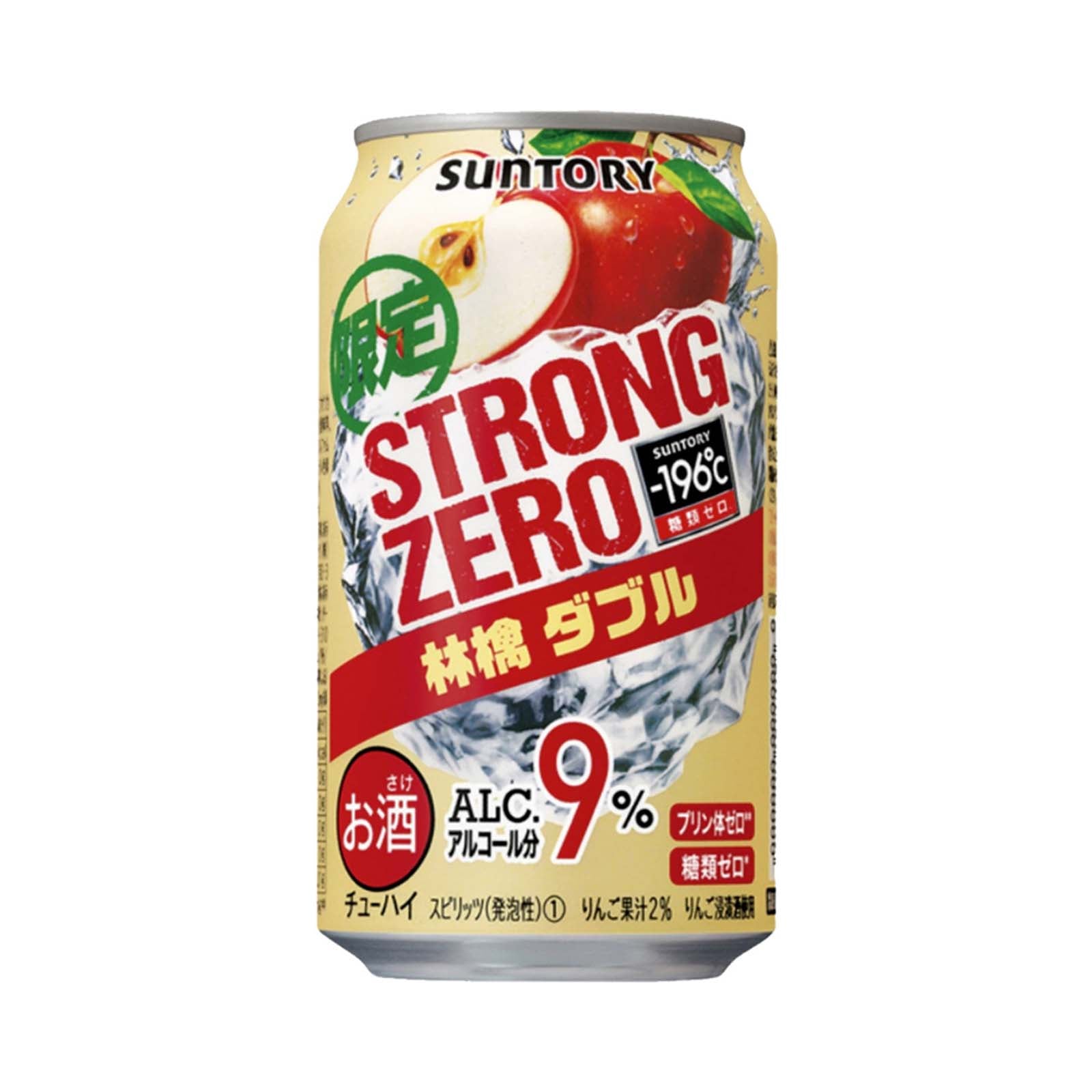 SUNTORY STRONG ZERO APPLE 350ML
