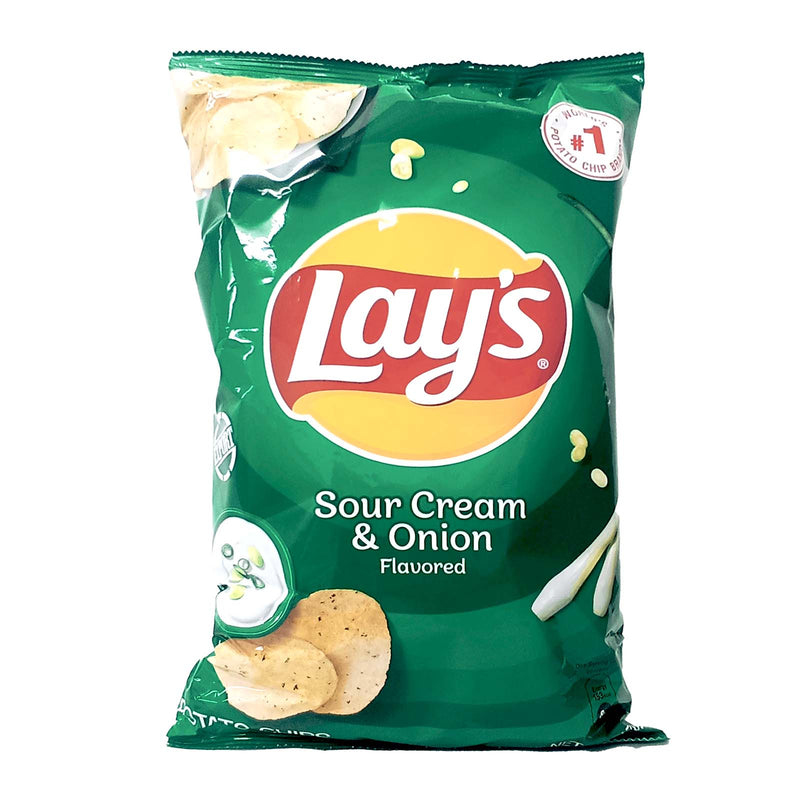 Lays Sour Cream and Onion Potato Chips 170g