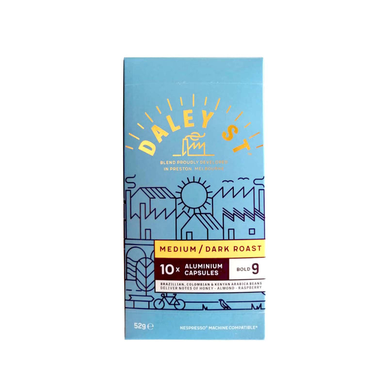 Daley ST Nespresso Coffee Cap Medium Dark Roast 10pcs/pack