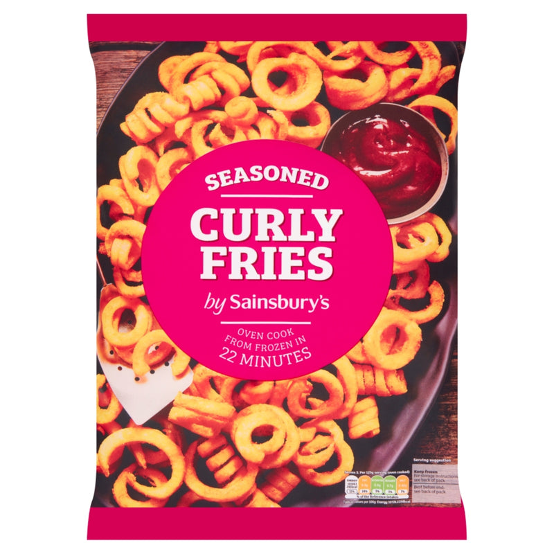 Sainsburys Curly Fries 700g