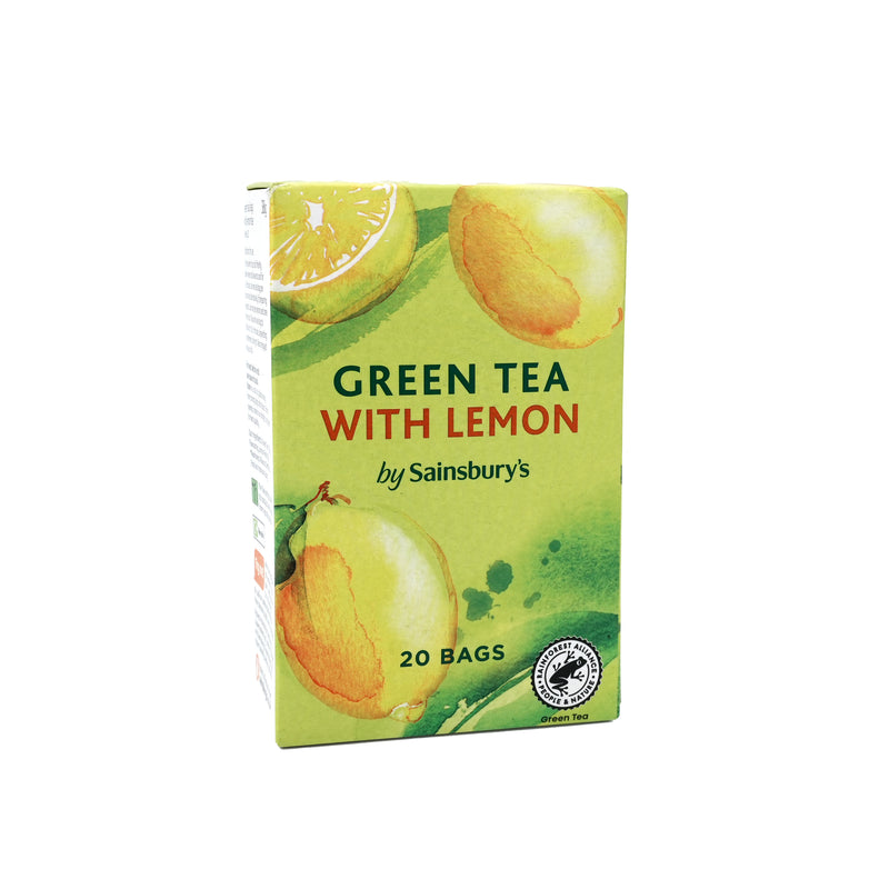 Sainsburys Green Tea Lemon Teabag 20pcs/pack
