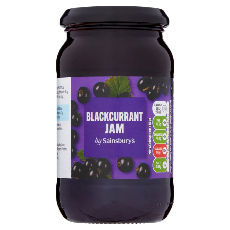 Sainsburys Blackcurrant Jam 454g