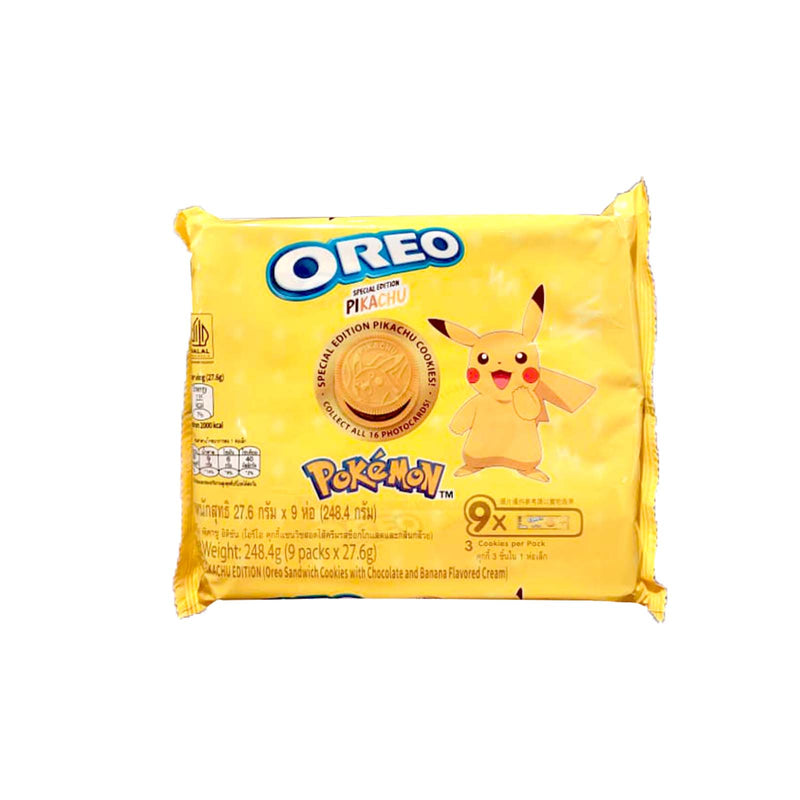 Oreo Chocolate Banana Multipack (Pokemon) 27.6g x 9